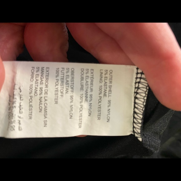 Beautiful Off the Shoulder Black Blouse - Picture 5 of 5